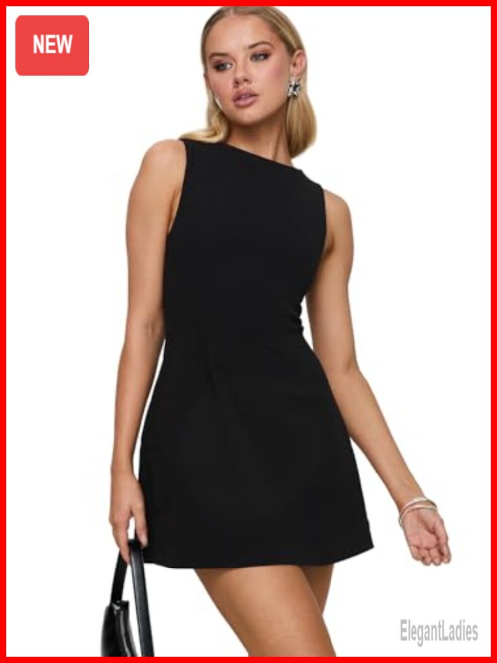 Princess Polly ANSE Mini Dress Flared Sleeveless Party